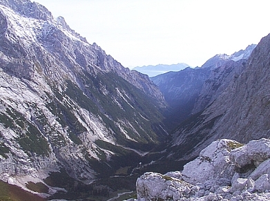 Blick vom Gatterl ins Reintal